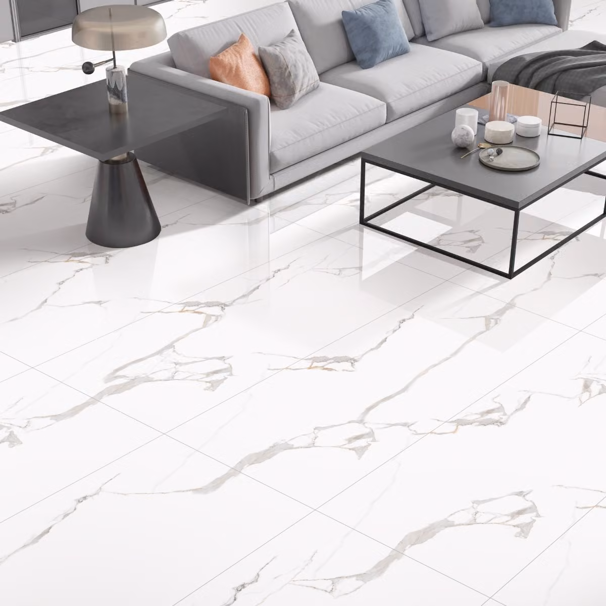 Calcutta Marble tiles