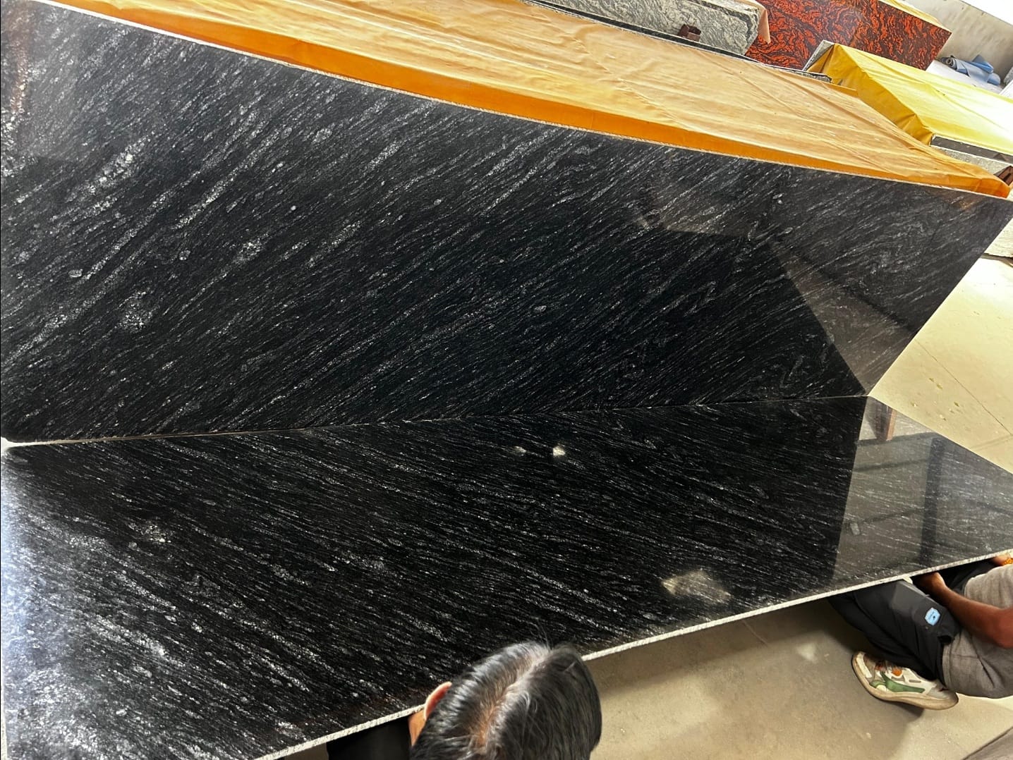 Markino black granite – Polished