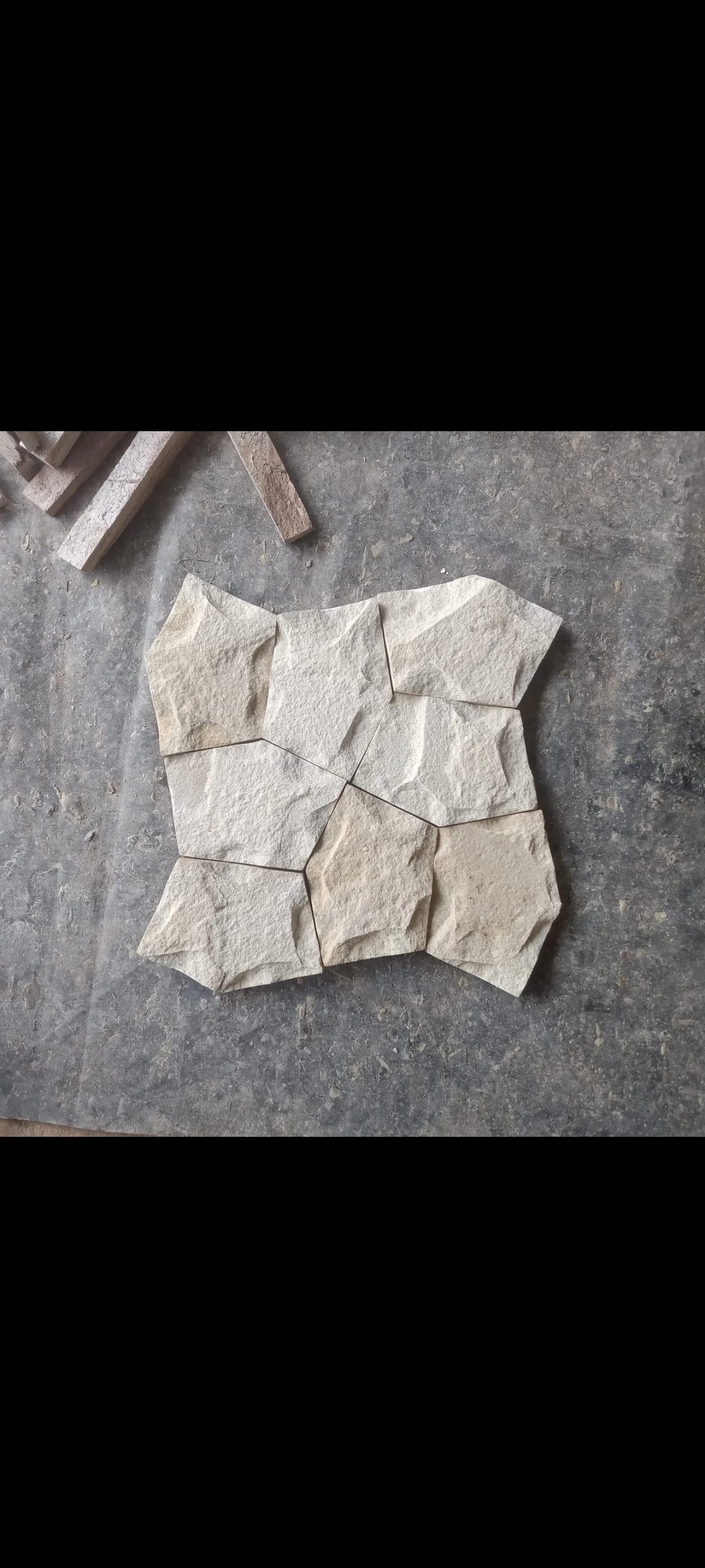 Sandstone tiles